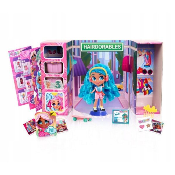 Hairdorables Creative Set II con Surprise Doll e Accessori Colorati