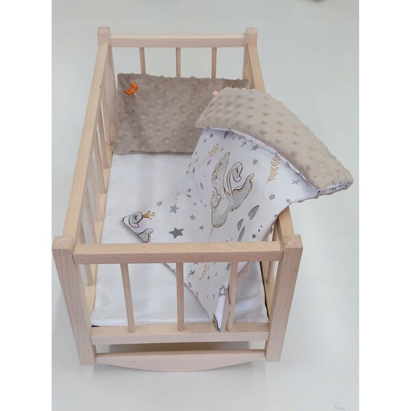 45 cm große Babypuppe mit beweglichen Gliedmaßen, komplett mit waschbarem Kleid für Kinder ab 3 Jahren