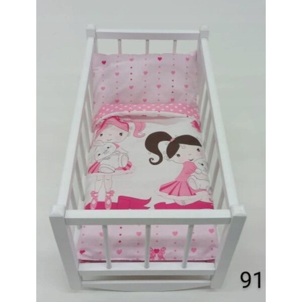 45 cm große Babypuppe mit beweglichen Gliedmaßen, komplett mit waschbarem Kleid für Kinder ab 3 Jahren