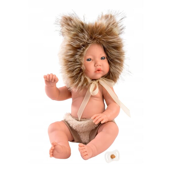 Bambola Llorens New Born Bimbo 31 cm Realistica in Vinile - Made in Spagna