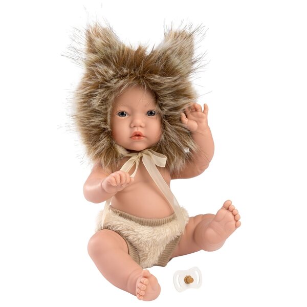 Bambola Llorens New Born Bimbo 31 cm Realistica in Vinile - Made in Spagna