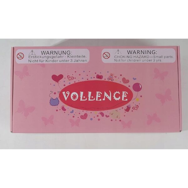 Bambola in silicone Vollence ragazzo 31 cm realistica, impermeabile e morbida