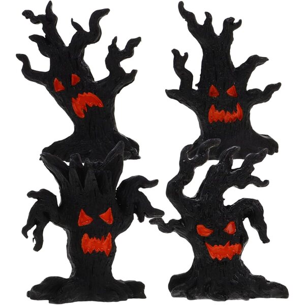 YARNOW 4 pezzi Miniature Halloween in Resina per Decorazioni e Microfotografia