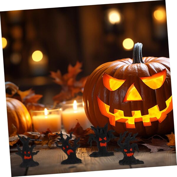 YARNOW 4 pezzi Miniature Halloween in Resina per Decorazioni e Microfotografia