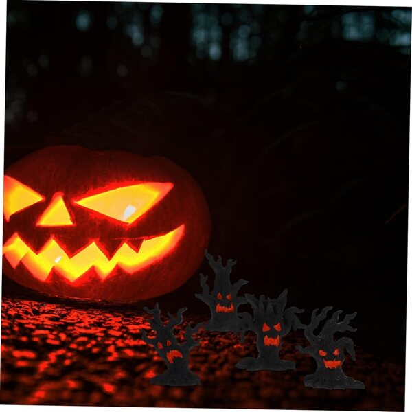 YARNOW 4 pezzi Miniature Halloween in Resina per Decorazioni e Microfotografia