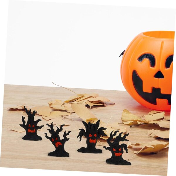 YARNOW 4 pezzi Miniature Halloween in Resina per Decorazioni e Microfotografia