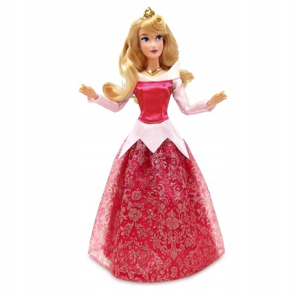 Bambola Disney Aurora 30 cm La Bella Addormentata in confezione eco con pettine