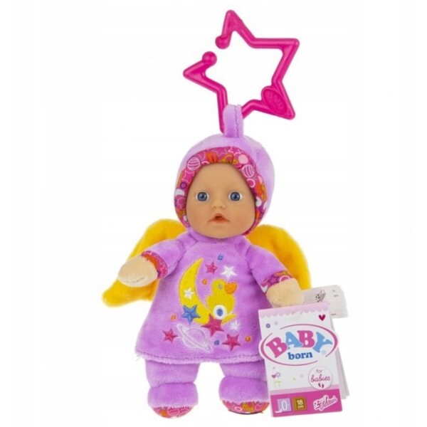 Baby Born Angel PUPPE 18 cm – Weiches und sicheres Spielzeug für Neugeborene