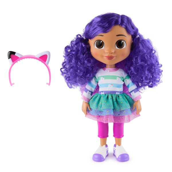 Bambola Interattiva Gabi 32 cm per Cat House con Suoni e Accessori
