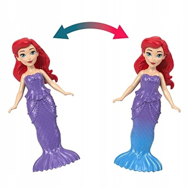 Mattel Zamek Arielka Disney Syrenka - Castelto Due Piani con Bambola e Accessori