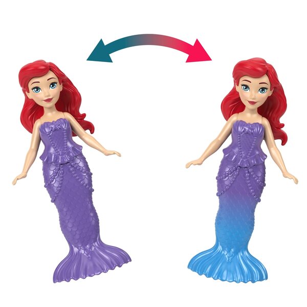 Mattel Zamek Arielka Disney Syrenka - Castelto Due Piani con Bambola e Accessori