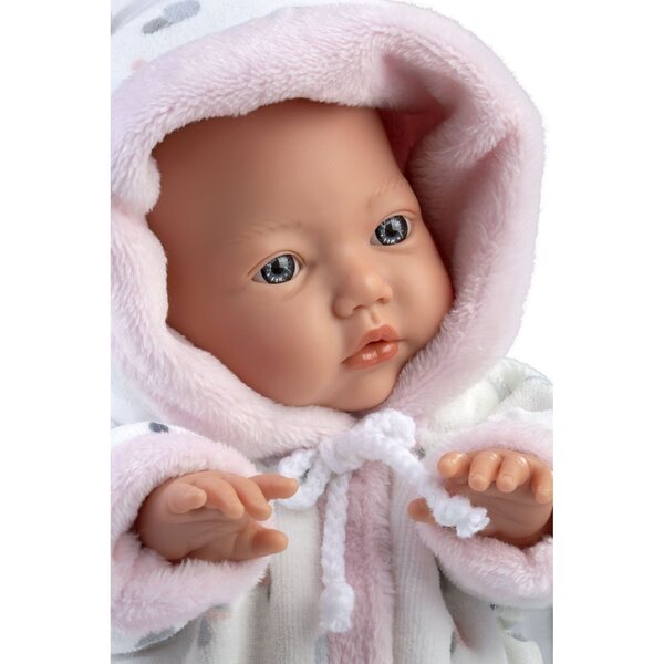 Bambola Neonato con Pancia Morbida Ragazza 32 cm - Handmade di Alta Qualità