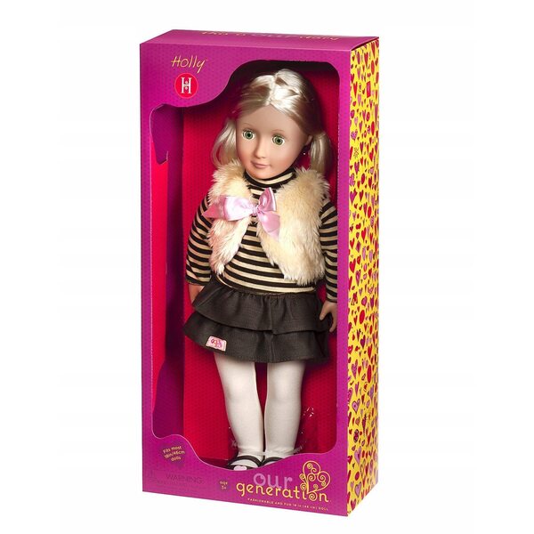 Unsere Generation Holly – 46 cm große Puppe mit modischer Kleidung und realistischen Details