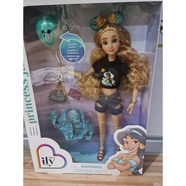 Bambola Disney ILY 4EVER ispirata a Jasmine Aladdin con occhi di vetro