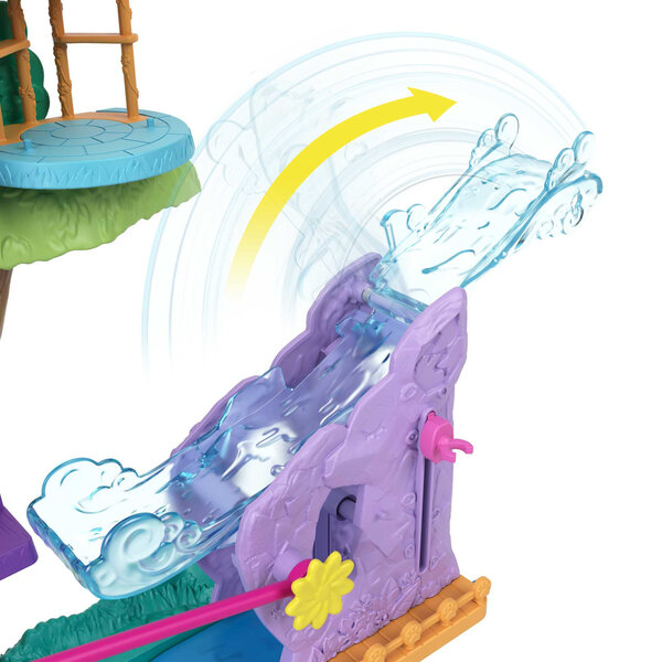 Polly Pocket Avventure con gli Animali Casa sull'Albero Giocattolo per Bambini 4+