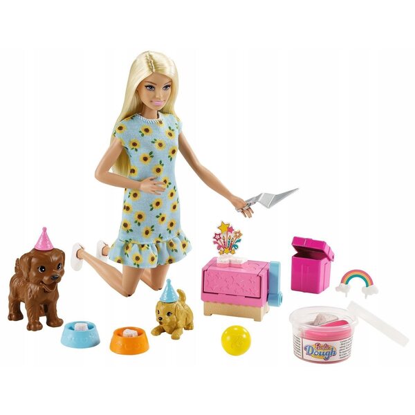 LALKA BARBIE PRZYJĘCIE DLA SZCZENIACZKÓW GXV7