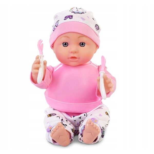 Bambola Natalia Bobas Interattiva con Suoni e Accessori 30 cm per Bambini 2+