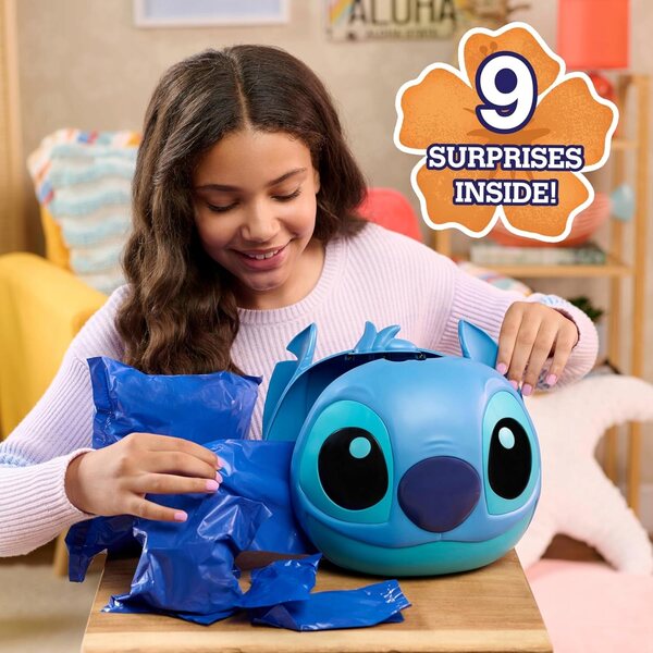 Capsule Jumbo Sorpresa 23 cm - Set di 8 Peluche + Accessori per Bambini
