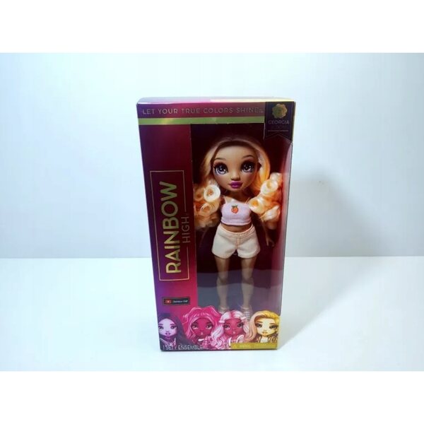 Bambola Georgia Bloom arcobaleno di alta moda - Bambola da Collezione per Bambini 4+