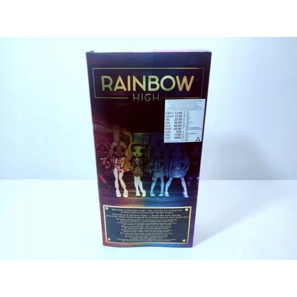 Bambola Georgia Bloom arcobaleno di alta moda - Bambola da Collezione per Bambini 4+