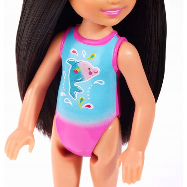 Barbie Chelsea Beach Mattel GLN71 – Kleine Delfinpuppe für Kinder ab 3 Jahren