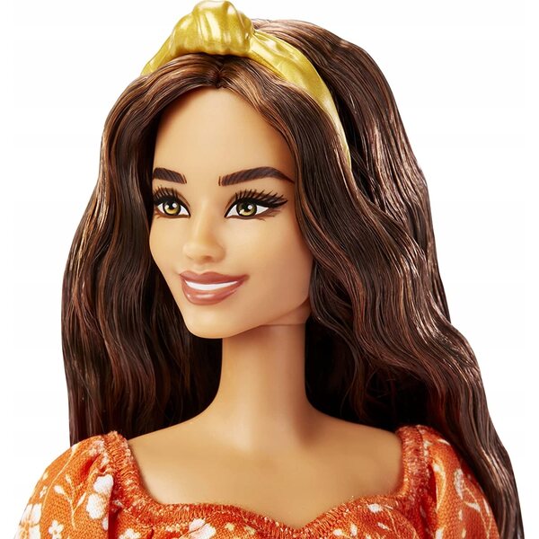 Barbie Fashionistas Mattel mit Blumenkleid für Kinder ab 4 Jahren