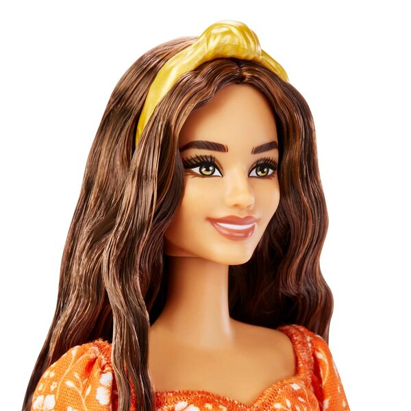 Barbie Fashionistas Mattel mit Blumenkleid für Kinder ab 4 Jahren