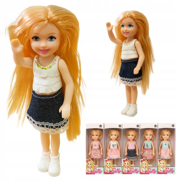 Laletta Mini 14 cm Happy Kiddo per Domini di Bambole - Sicura e Creativa