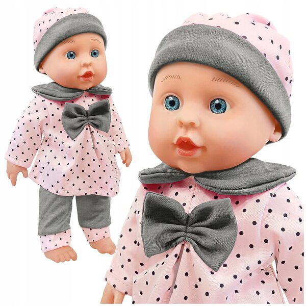 Una baby-doll vivente, morbida e interattiva, con suoni e vestiti lavabili