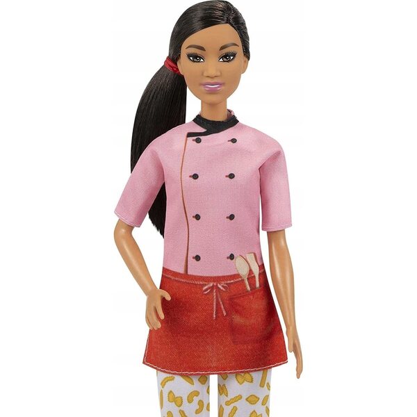 Barbie Cuoca Mistrzyni Makaronu con Accessori Cucina, Bambina 3+