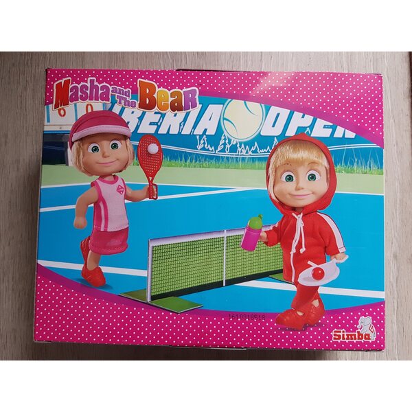 Masza und Simba Bärenpuppe 12 cm mit zusätzlichem Zubehör und Kostümen