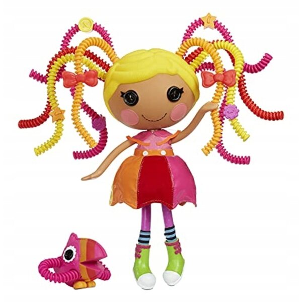 Lalaloopsy Silly Hair April Sunsplash mit gefärbten Haaren und Accessoires inklusive