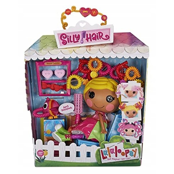 Lalaloopsy Silly Hair April Sunsplash mit gefärbten Haaren und Accessoires inklusive