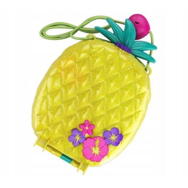 Borsa compatta Polly Pocket Ananas - Set con bambole e accessori