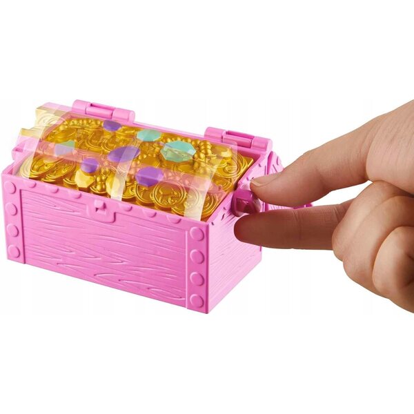 Barbie Dreamtopia-Set mit Puppe, Wasserscooter, Hund und Delfinen für Kinder ab 3 Jahren