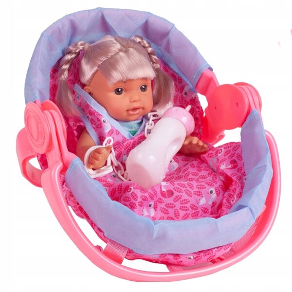 Bambola Interattiva Bobas con Clip, Suoni e Movimento, 30cm con Accessori