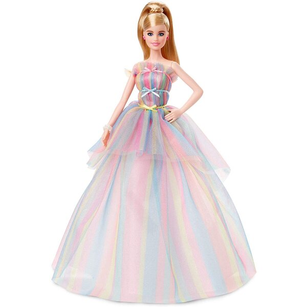 Barbie Signature Birthday Wishes 2019 – Sammlerpuppe mit Zertifikat und Ständer