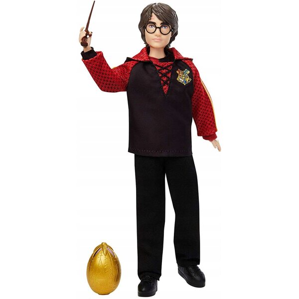 Harry Potter Puppe Mattel Tremagic Tournament rund 26 cm mit Zubehör