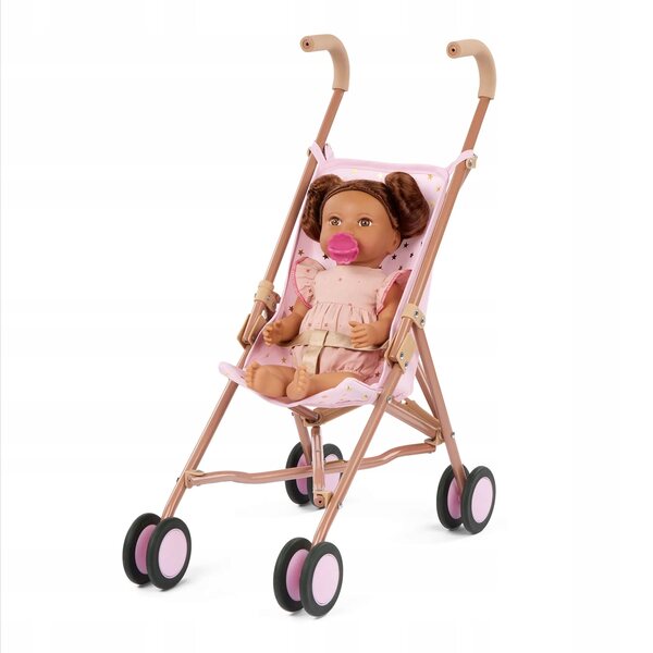 LullaBaby Bambola Neonato con Bottiglia e Accessori per Bambini 2+ Anni
