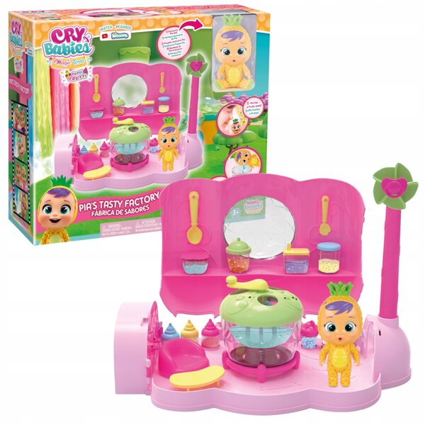 CRY BABIESTUTTI FRUTTI FABRYKA LALECZKI PIA Magiczne Łzy ZESTAW