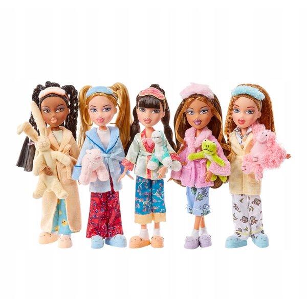 Bratz Slumber Party Meygan con accessori e 2 completi pigiama per bambine 7+