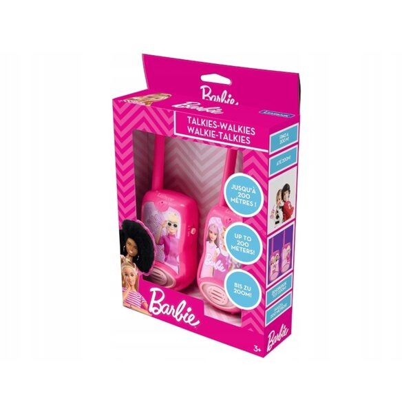 Barbie-Funktelefon mit einer Reichweite von bis zu 200 Metern für Kinder ab 3 Jahren