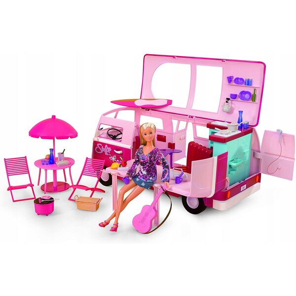 Simba Steffi Love Kamper con Doppia Bambola e 50 Accessori per Bambine 3+