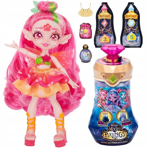 Magic Mixies Pixlings Faye – Feenpuppe mit Trankset und beweglichen Elementen