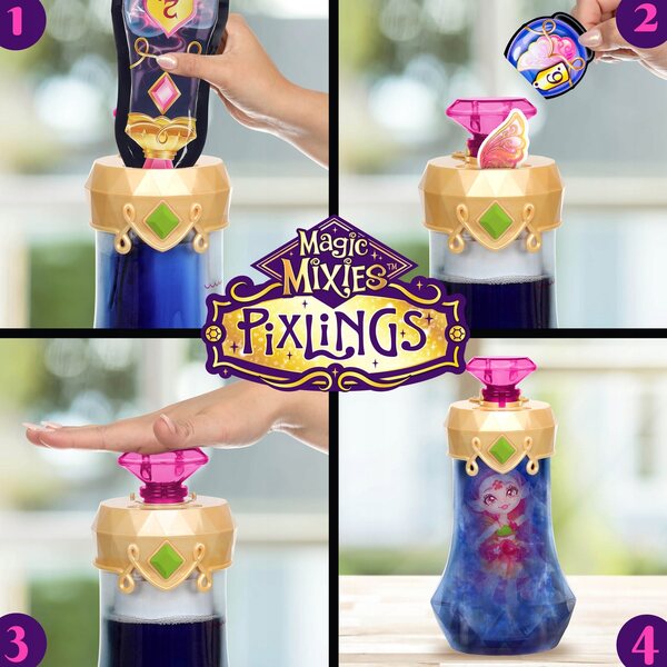 Magic Mixies Pixlings Faye - Feepop met toverdrankset en beweegbare elementen