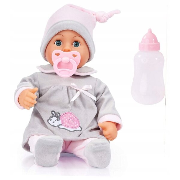 Bayer Baby Doll Anna 38cm con 24 Suoni e Accessori, Ideale 12M+