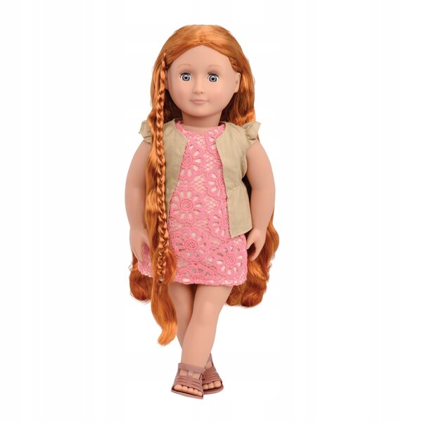 OurGeneration Patience, 46 cm große Puppe mit verstellbarem Haar und Modeaccessoires