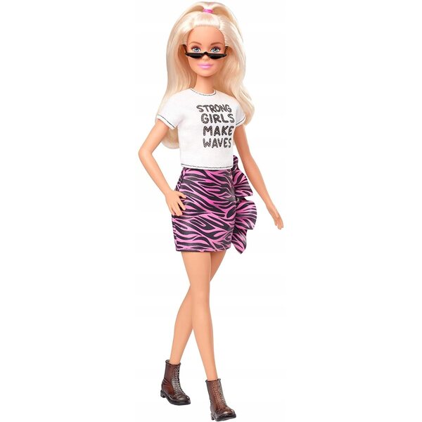 Barbie Fashionistas GHW62 32,5 cm mit einzigartigem Stil und trendigem Look