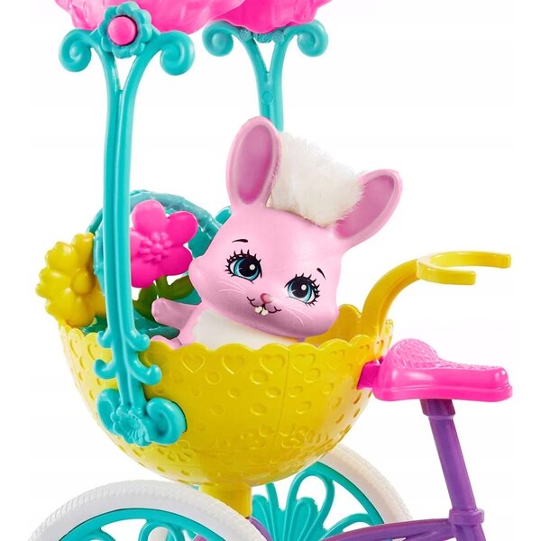 Enchantimals Set Bree Bunny mit Fahrrad und Twist Bunny Mattel