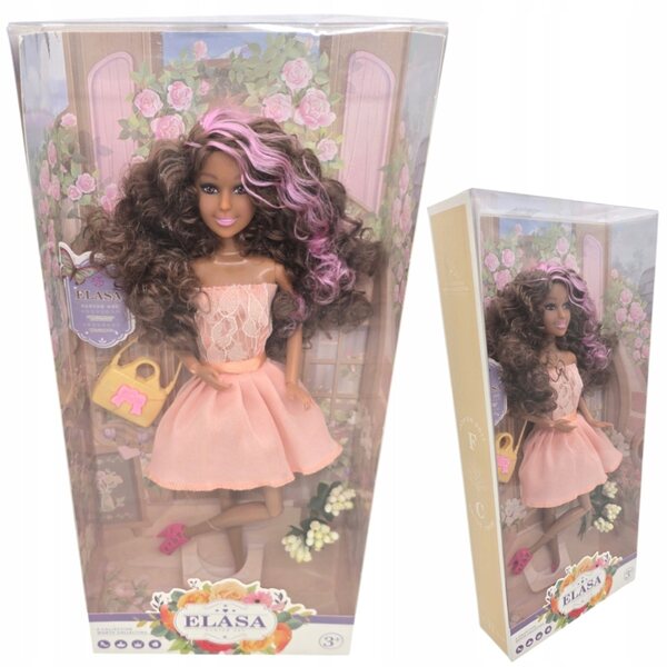 Bambola Moda Elegante con Abito e Accessori 29 cm - Gioco Creativo e Regalo Perfetto